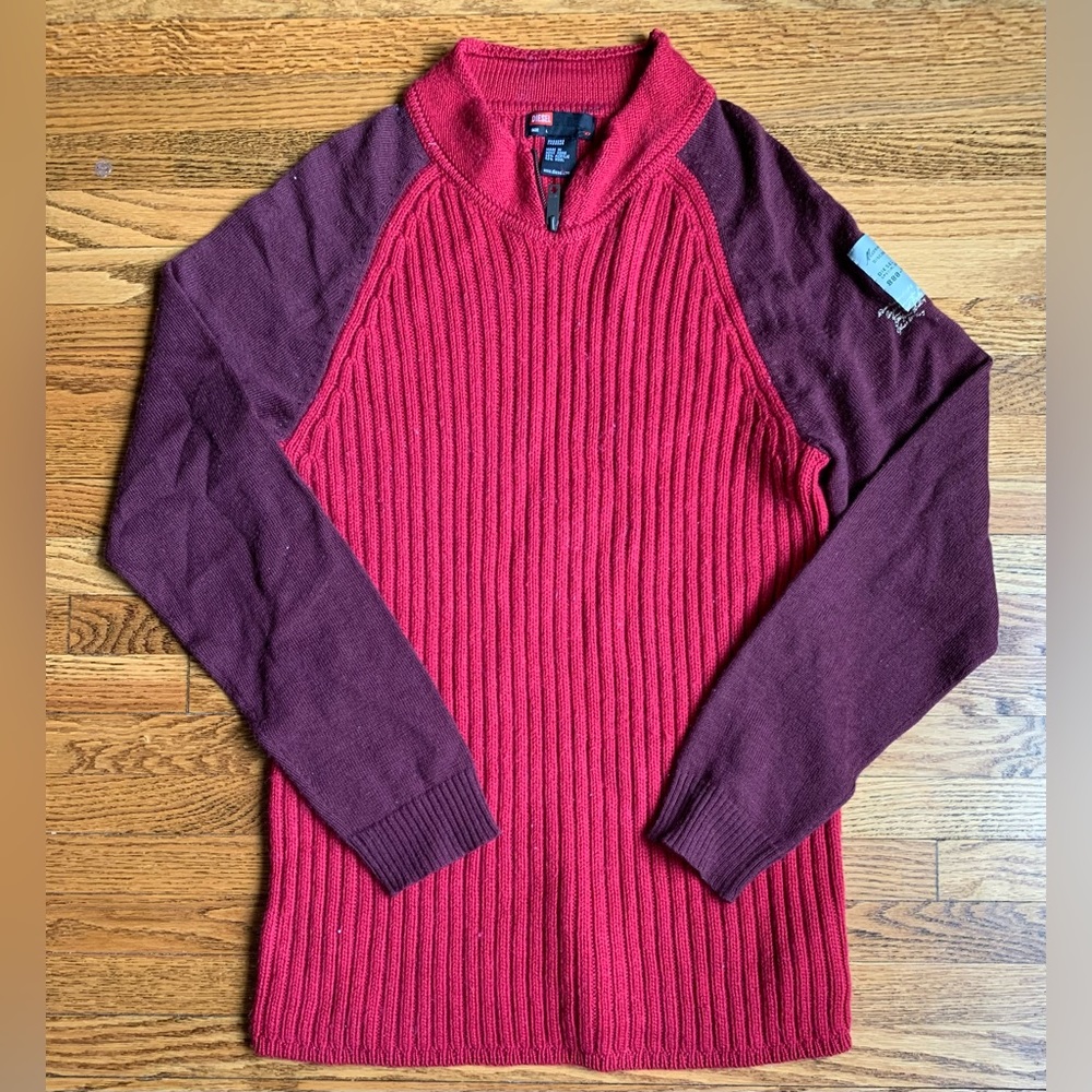 MENS DIESEL WOOL BLEND SWEATER